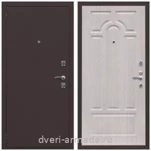 Входные двери толщиной 1.2 мм, Дверь входная Армада Комфорт Антик медь / ФЛ-58 Дуб беленый