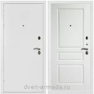 Белые, Дверь входная Армада Престиж Белая шагрень / ФЛ-243 Ясень