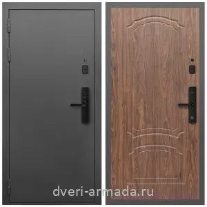 Входные двери 2050 мм, Умная входная смарт-дверь Армада Гарант Kaadas S500/ МДФ 6 мм ФЛ-140 Мореная береза