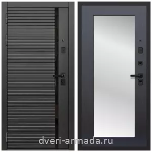 Входные двери толщиной 1.2 мм, Дверь входная Армада Каскад BLACK МДФ 10 мм / МДФ 16 мм ФЛЗ-Пастораль, Венге