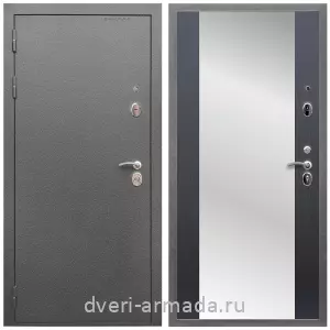 Правые входные двери, Дверь входная Армада Оптима Антик серебро / МДФ 16 мм СБ-16 Венге