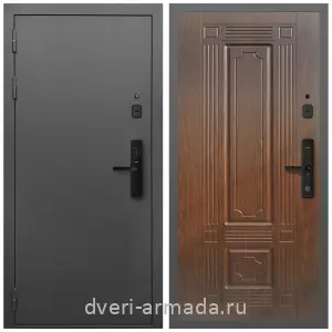 Умная входная смарт-дверь Армада Гарант Kaadas S500/ МДФ 16 мм ФЛ-2 Мореная береза