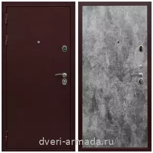 Входные двери толщиной 1.5 мм, Дверь входная Армада Престиж Антик медь / ПЭ Цемент темный