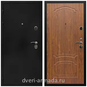 Входные двери толщиной 1.5 мм, Дверь входная Армада Престиж Черная шагрень / ФЛ-140 Морёная берёза