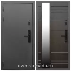Входные двери со вставками, Умная входная смарт-дверь Армада Гарант Kaadas S500/ МДФ 16 мм ФЛЗ-Сити Венге