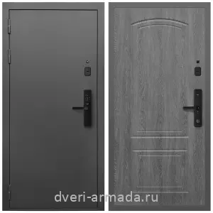 Готовые входные двери, Умная входная смарт-дверь Армада Гарант Kaadas S500/ МДФ 6 мм ФЛ-138 Дуб Филадельфия графит