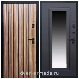 Входные двери с зеркалом МДФ, Дверь входная Армада Вектор МДФ 10 мм / МДФ 16 мм ФЛЗ-120 Венге