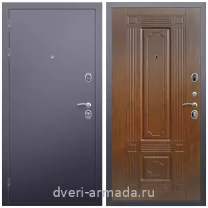 Входные двери 960х2050, Дверь входная Армада Люкс Антик серебро / МДФ 16 мм ФЛ-2 Морёная береза