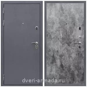 Входные двери толщиной 1.5 мм, Дверь входная Армада Престиж Антик серебро / ПЭ Цемент темный