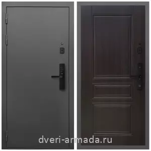 Двери оптом, Металлическая умная входная смарт-дверь Армада Гарант Kaadas S500/ МДФ 6 мм ФЛ-243 Эковенге
