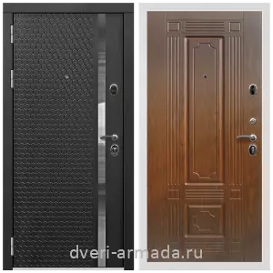 Входные двери МДФ с двух сторон, Дверь входная Армада Престиж Белая шагрень МДФ 16 мм ФЛН - 501 / МДФ 16 мм ФЛ-2 Мореная береза