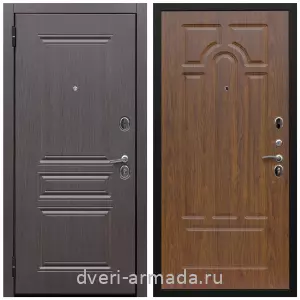 Входные двери МДФ с двух сторон, Дверь входная Армада Экстра ФЛ-243 Эковенге / ФЛ-58 Морёная береза