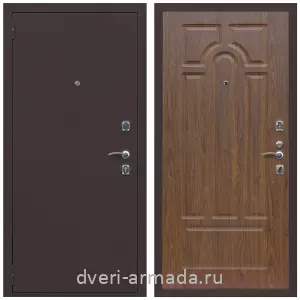 С теплоизоляцией для квартиры, Дверь входная Армада Комфорт Антик медь / ФЛ-58 Морёная береза
