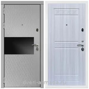 Одностворчатые входные двери, Дверь входная Армада Престиж Белая шагрень МДФ 16 мм Милк рикамо софт / МДФ 10 мм ФЛ-242 Сандал