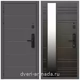 Дверь входная Армада Роуд МДФ 10 мм Kaadas S500 / МДФ 16 мм ФЛЗ-Сити Венге