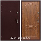 Входные двери толщиной 1.5 мм, Дверь входная одностворчатая Армада Лондон Антик медь / ФЛ-140 Мореная береза