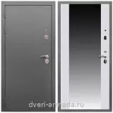 Дверь входная Армада Оптима Антик серебро / СБ-16 Белый матовый