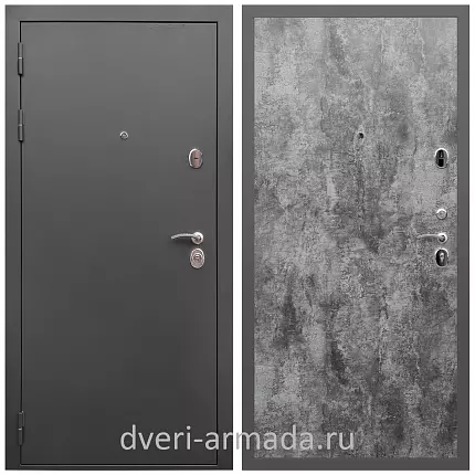 Дверь входная Армада Гарант / МДФ 6 мм ПЭ Цемент темный