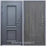 Дверь входная уличная в дом Армада Корса / МДФ 6 мм ФЛ-58 Дуб филадельфия графит