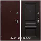 Дверь входная Армада Люкс Антик медь / МДФ 16 мм ФЛ-243 Венге